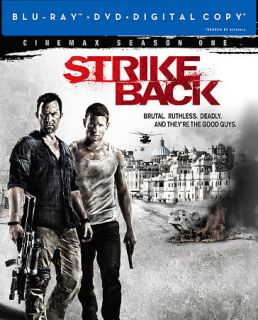 Strike Back Season One Blu ray DVD, 2012, 6 Disc Set