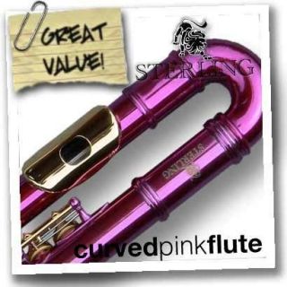 sterling quality pink curved head chc 16 flute for younger
