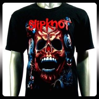 Slipknot Rock Punk Band Music Rider T shirt Sz M Heavy Metal Men