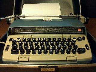 smith corona electra 120 portable electric typewriter vintage works 