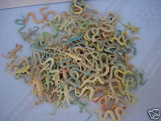 Newly listed MINI SNAKES & LIZARD LOT 0F 144 CARNIVALS, PARTIES TOYS