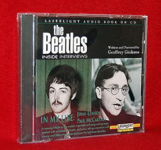 the beatles lennon mccartney interviews cd new one day shipping 