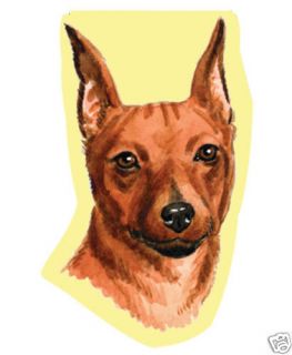 sticky notes miniature pinscher dog puppy note pad time left