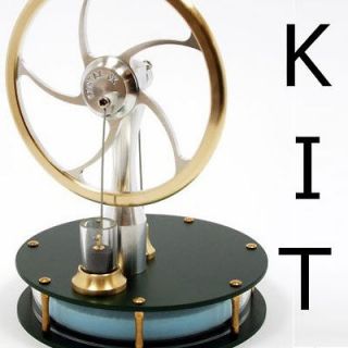 kontax black ultra low temperature stirling engine kit full assembly