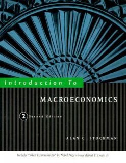 Introduction to Macroeconomics by Stockman 1999, Paperback