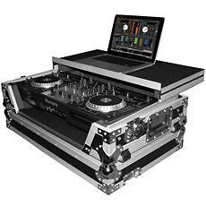    WLT Numark Mixdeck Controller DJ Flight Case+Laptop Shelf/Wheels