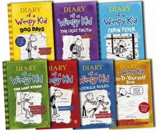   Wimpy Kid Collection 7 Books Set cabin fever, Ugly Truth, Last Straw