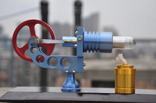 Brand New Mr.Power Stirling Engine Hot Air Engine With Wood Box