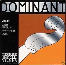 Thomastik Dominant Violin String Set Ball End 135B 4/4 Full Size New 