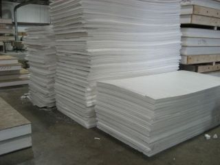 New Lot 12 total EPS Styrofoam Sheets 4 X 8 X ? 1 # Density NO 
