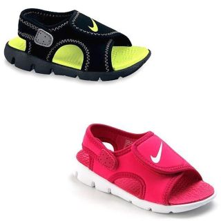 New Boy Girl Nike Sunray Adjustable Summer Sandals Shoes Toddler Size 