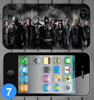 New Batman Dark Knight Movie Super Heroes Back Cover Case for Apple 