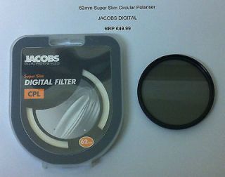 62mm CPL Filter SUPER SLIM Circular Polarising Polariser Camera Lens