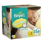 Pampers Swaddlers Diapers Economy Pack Plus Size 1 234 Count