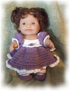 crochet pattern for 9 berenguer toddler sweet pea dress returns