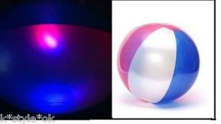 Newly listed 2 x Light Up Ball NIGHT FUN party LED Inflatable Beach 