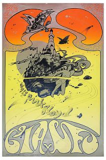 Syd Barrett & Pink Floyd * Psychedelic * Concert Poster Circa 1967