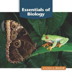 Essentials of Biology by Sylvia S. Mader 2006, Paperback