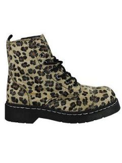 leopard print anarchic boots more options shoe