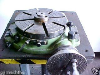   HORIZONTAL ROTARY TABLE WITH DIVIDING PLATE & SUPER SPACER 12 DIVISION