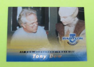1999 BABYLON 5 PROFILES   THE DIRECTORS CHAIR SINGLE CARD   ( DC2 )