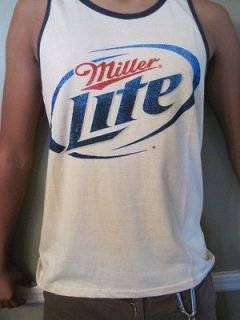   Beer Swirl Mens Summer Beach Party Tank Top Muscle Tshirt Tee Shirt