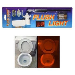 Newly listed Flush Light Bathroom Toilet Nightlight Handle Arm Button 