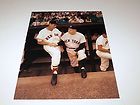 TED WILLIAMS CASEY STENGEL UNSIGNED BOSTON RED SOX NEW YORK YANKEES 