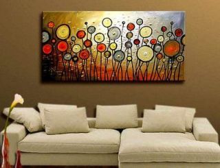   MODERN ABSTRACT HUGE LARGE CANVAS ART OIL PAINTING (no framed