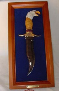 franklin mint american bald eagle knife ray beers time left
