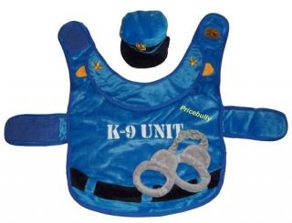 dog costume k 9 unit police clothes medium 12 17