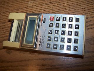 SHARP Vintage PRINTING Calculator ELSI MATE EL 8180 EL8180 Japan 