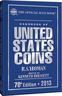 2013 Blue Book, Handbook of U.S. Coins, 70th Edition Hardbound