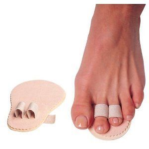 PEDIFIX DOUBLE TOE STRAIGHTENER BALL OF FOOT CUSHION PAIN RELIEF 1 