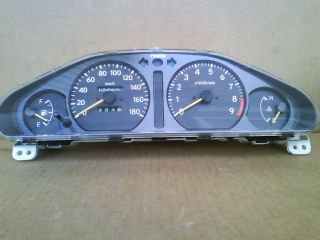 Toyota Levin AE111 OEM TOMS Carbon Fiber Bezel Manual Speedometer 
