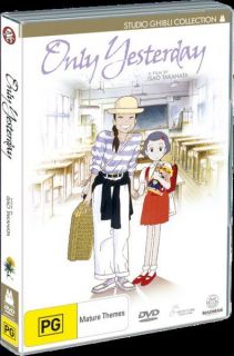 ONLY YESTERDAY (sui yue de tong hua)Studio Ghibli Collection(ENG SUB/2 