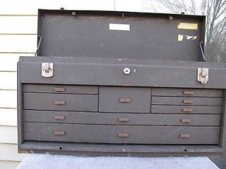 kennedy 526 metal machinist tool chest box 