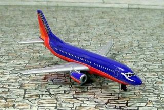 SouthWest Airline No Scale Display Jet Airliner Diorama Die Cast 