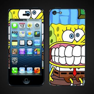 iphone 5 vinyl Skins Kit   Spongebob Square pants Sponge Bob
