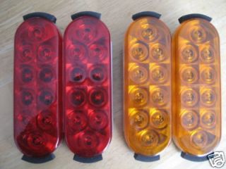 master tow dolly all 4 led lamps oem 