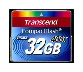 Transcend 32 GB 400x   CompactFlash I Card   TS32GCF400