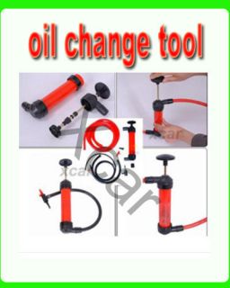siphon pump kit gas water oil change transfer tire new