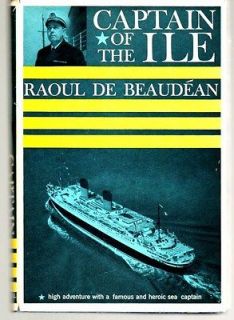   Line Flagship Ile de France Captain Andrea Doria Rescue History Book
