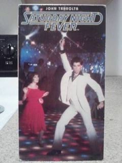 SATURDAY NIGHT FEVER VHS John Travolta Disco Bee Gees Dancing 1977 
