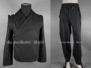 replica of ww2 german elite panzer wool jacket trouser from