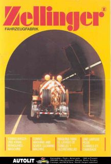 1990 zellinger tunnel washer sewer truck brochure 