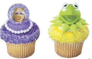 24 MISS PIGGY MUPPETS CUPCAKE FOOD DESERT BIRTHDAY CAKE DECORATION 