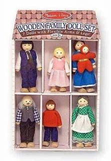 wooden family doll set melissa and doug 284 time left