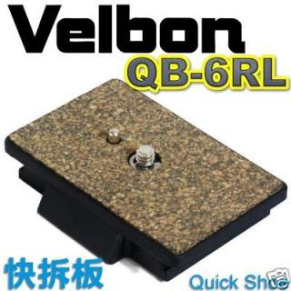 velbon qb 6rl quick release for vel flo 9 ph