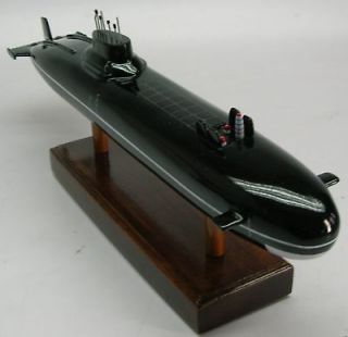 typhoon class type 941 submarine wood model  from